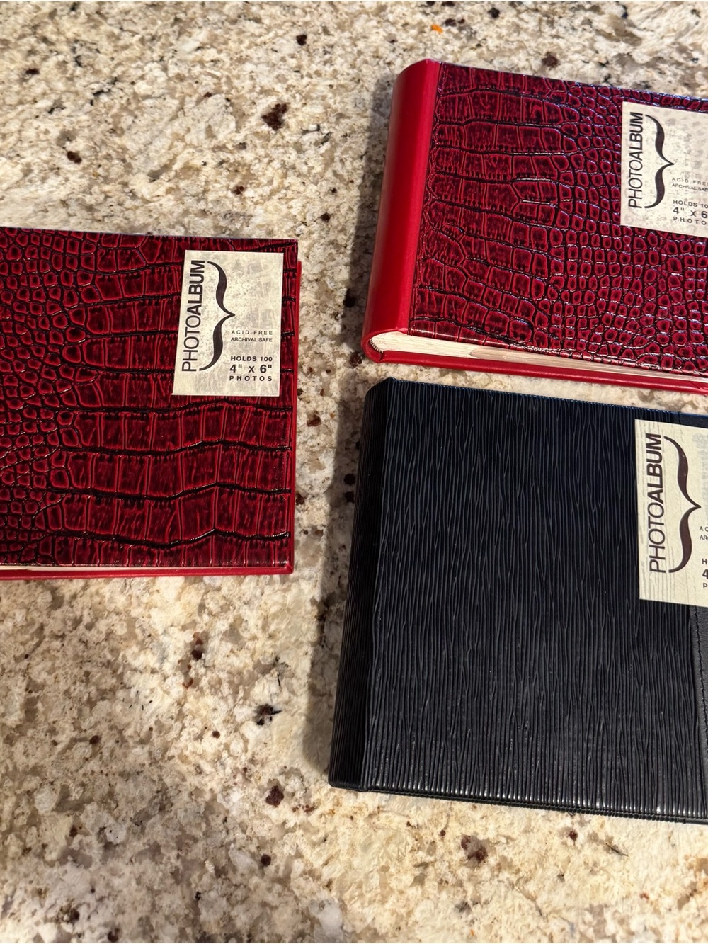 Red and Black Photo Album Set - Picture 6 of 9